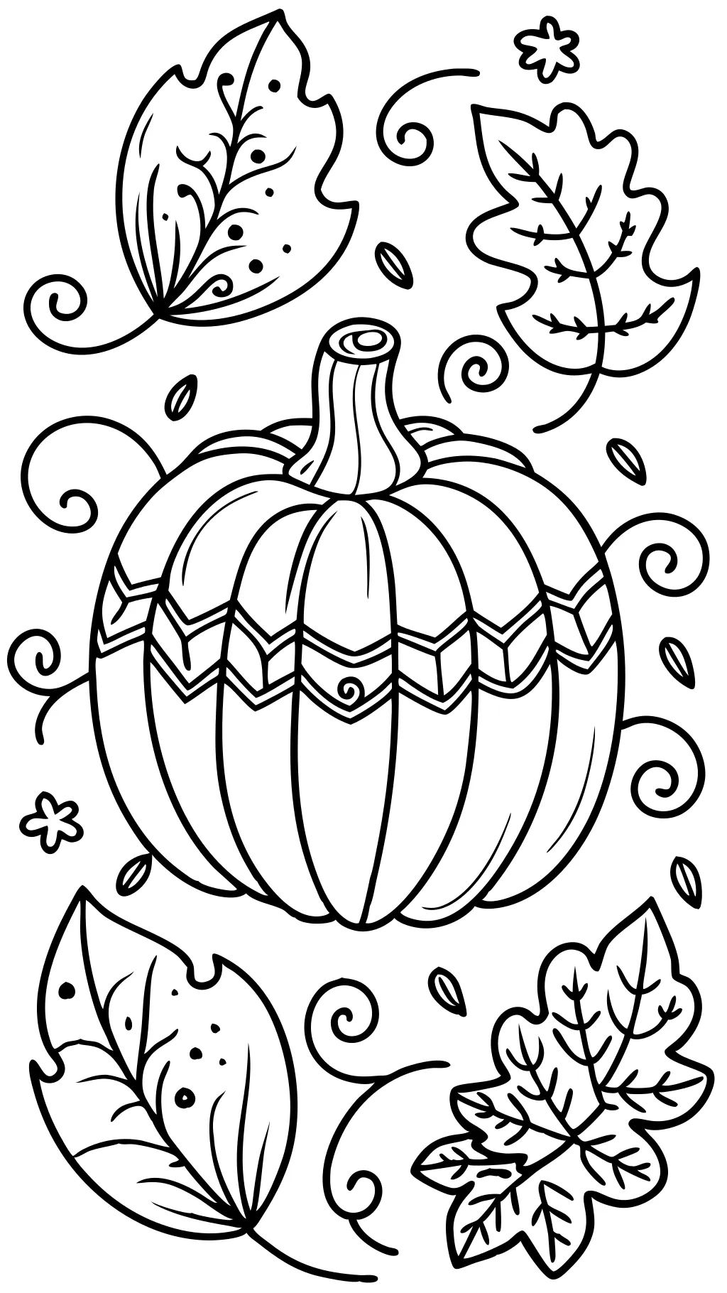 coloriages d’automne adulte